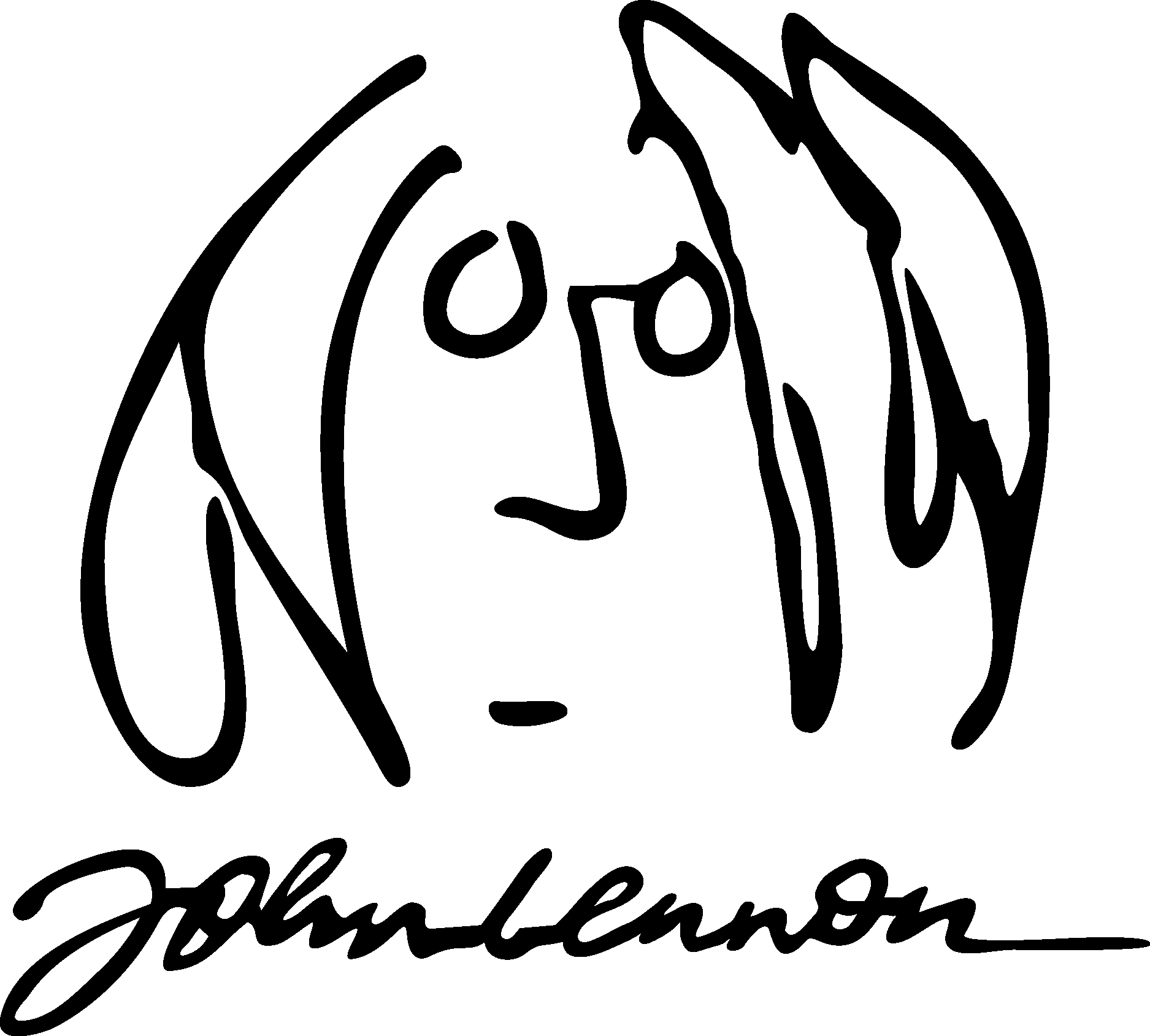 John Lennon Logo Vector Logo